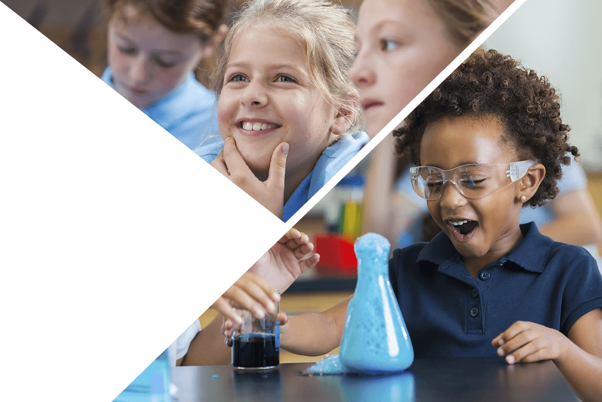 children learning