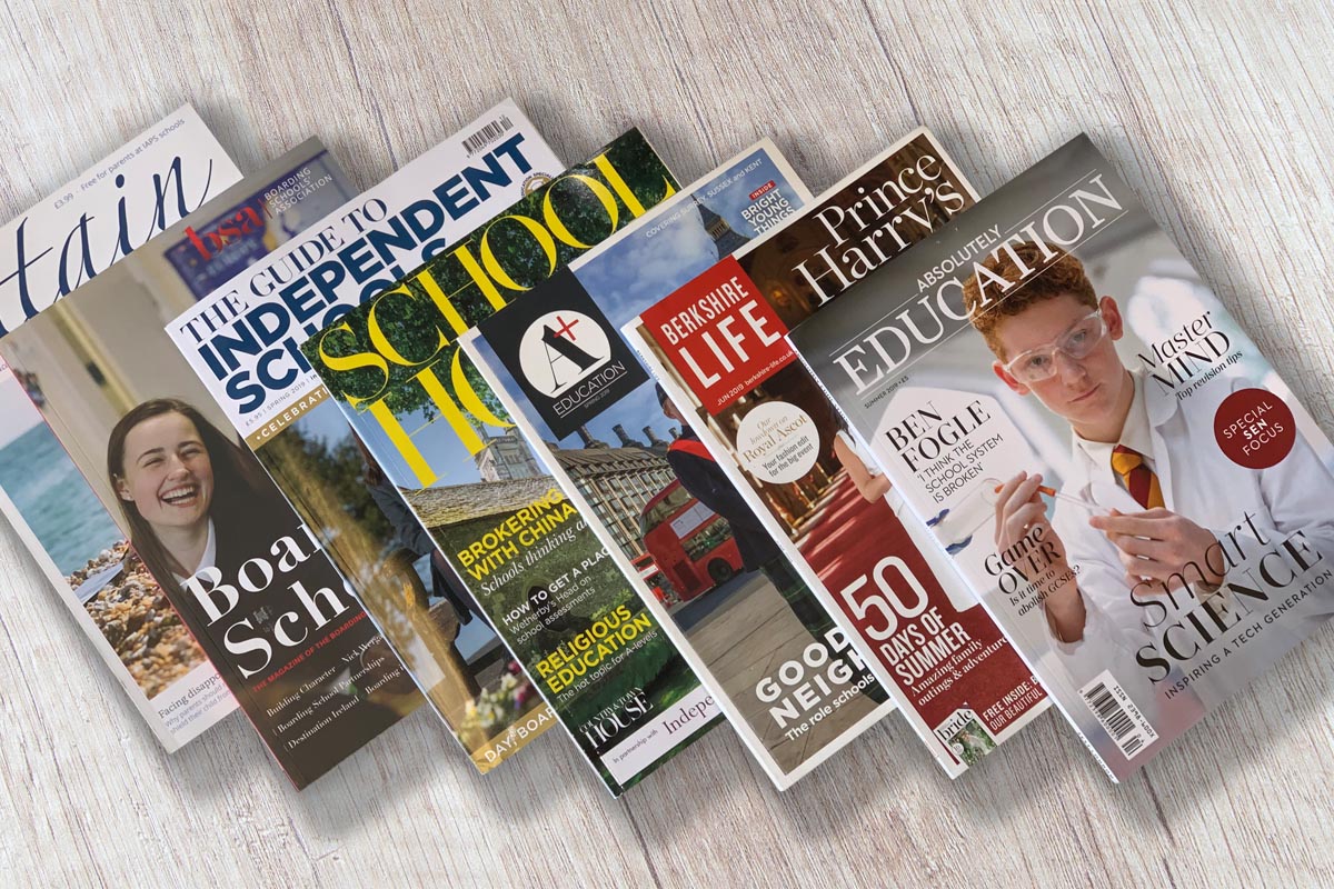 Magazine Print Design for Schools Ambleglow