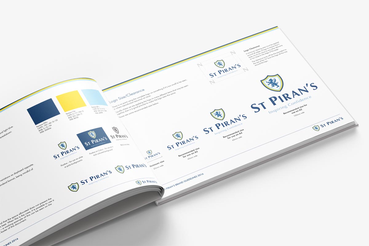 St Pirans Prospectus Design st pirans prospectus