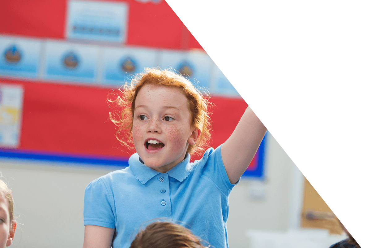 child in school