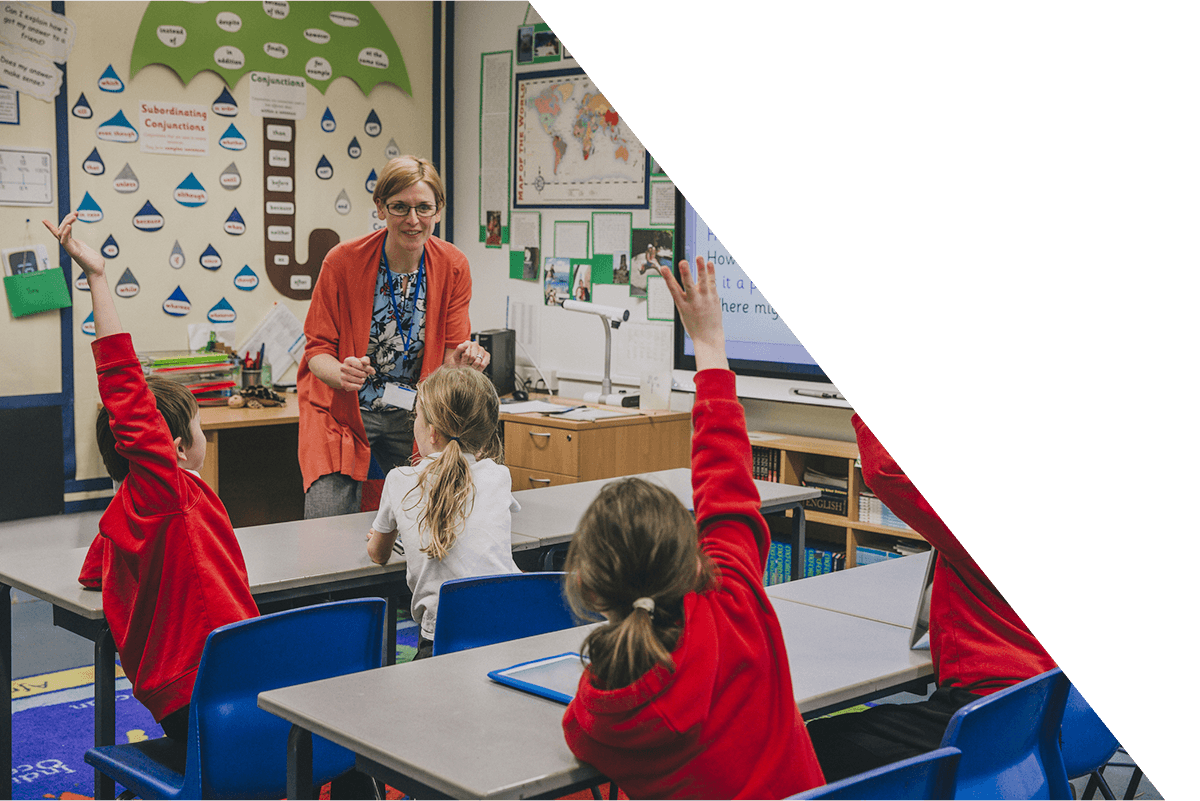 teacher and students